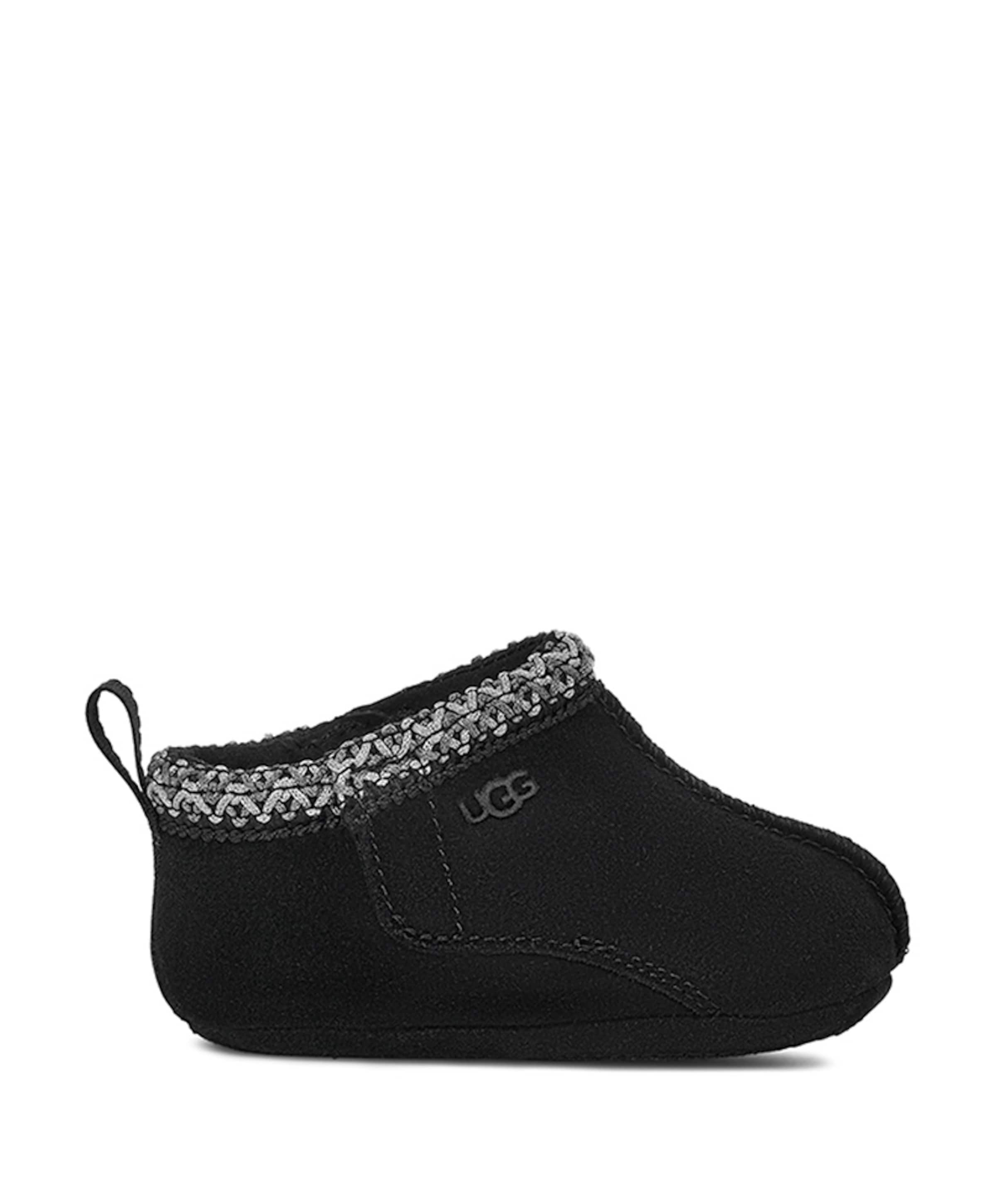 Tasman pantoffels zwart