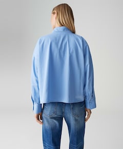 Dames blouse blauw