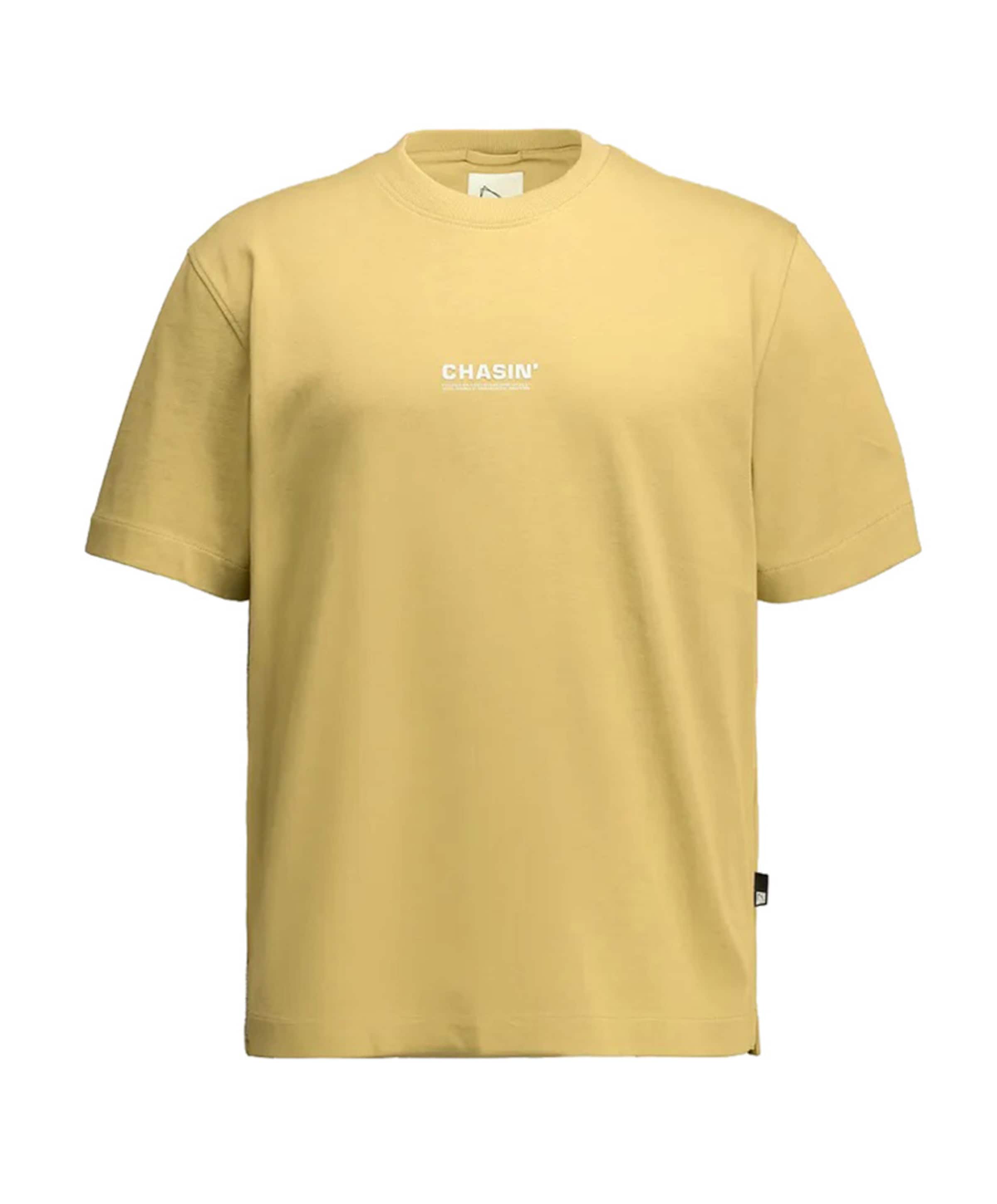 Heren T-shirt geel