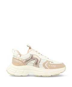 meisjes sneakers beige