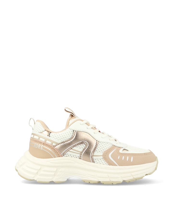 meisjes sneakers beige