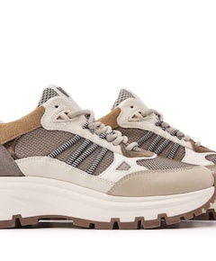 Liz Dae dames sneakers beige
