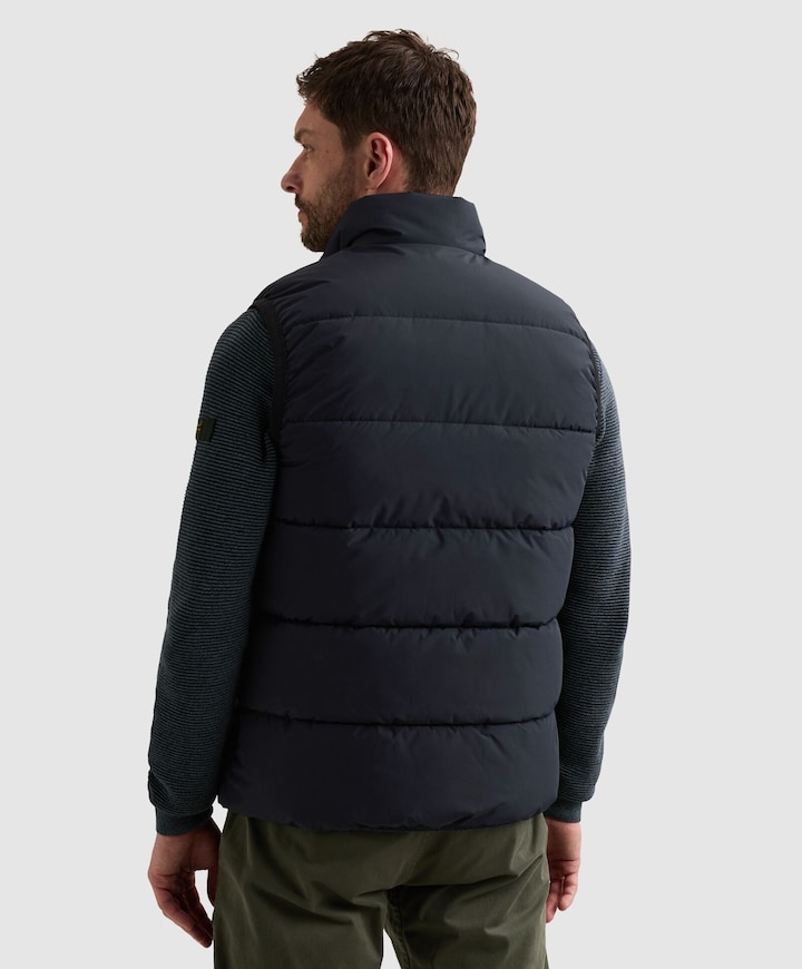 Heren bodywarmer blauw