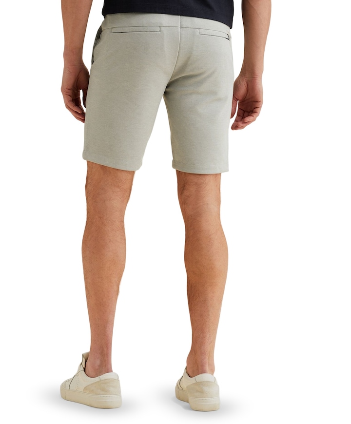 V11 SHORTS PIQUE MELANGE heren korte broek groen
