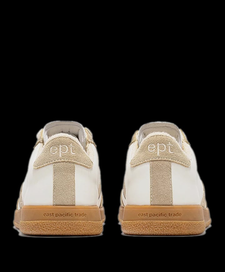 SANTOS dames sneakers beige