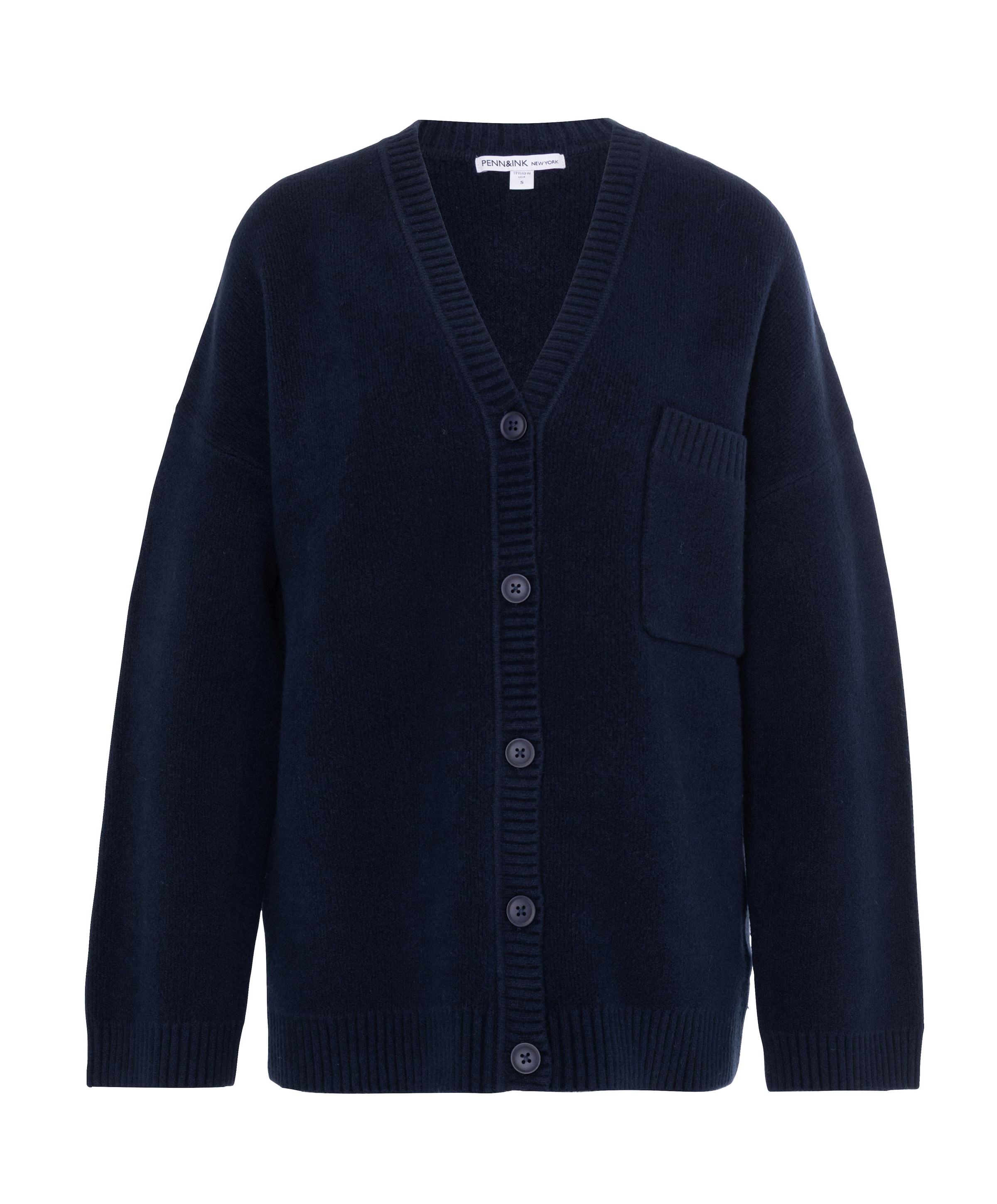 Dames vest blauw