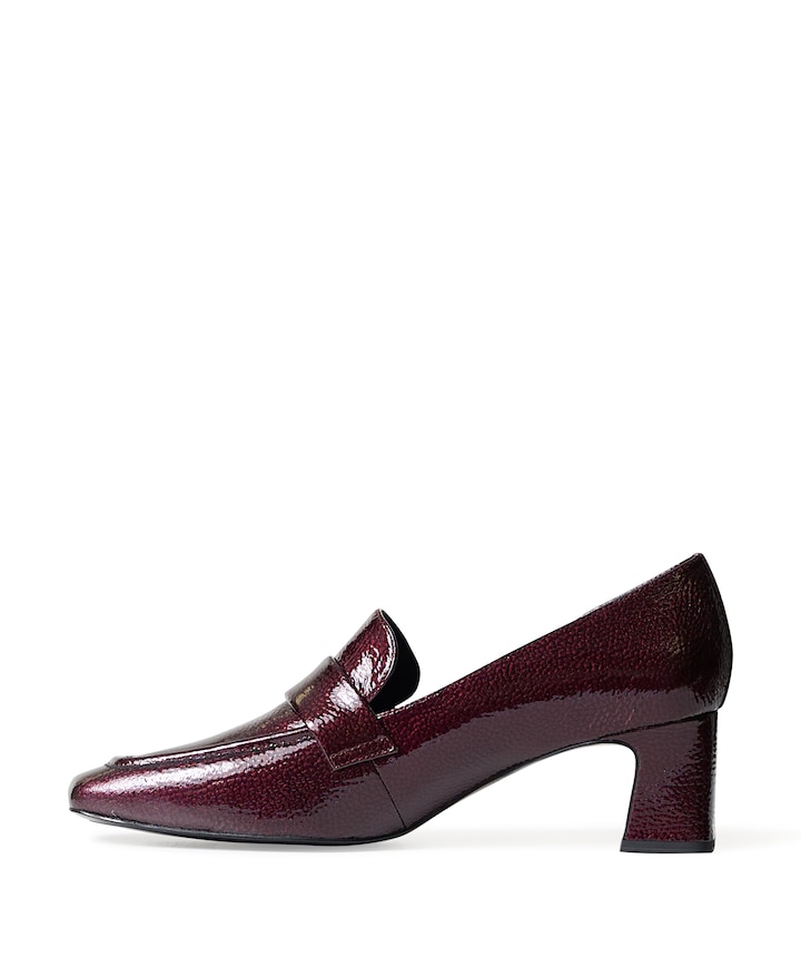 Slip-on dames pumps bordeaux