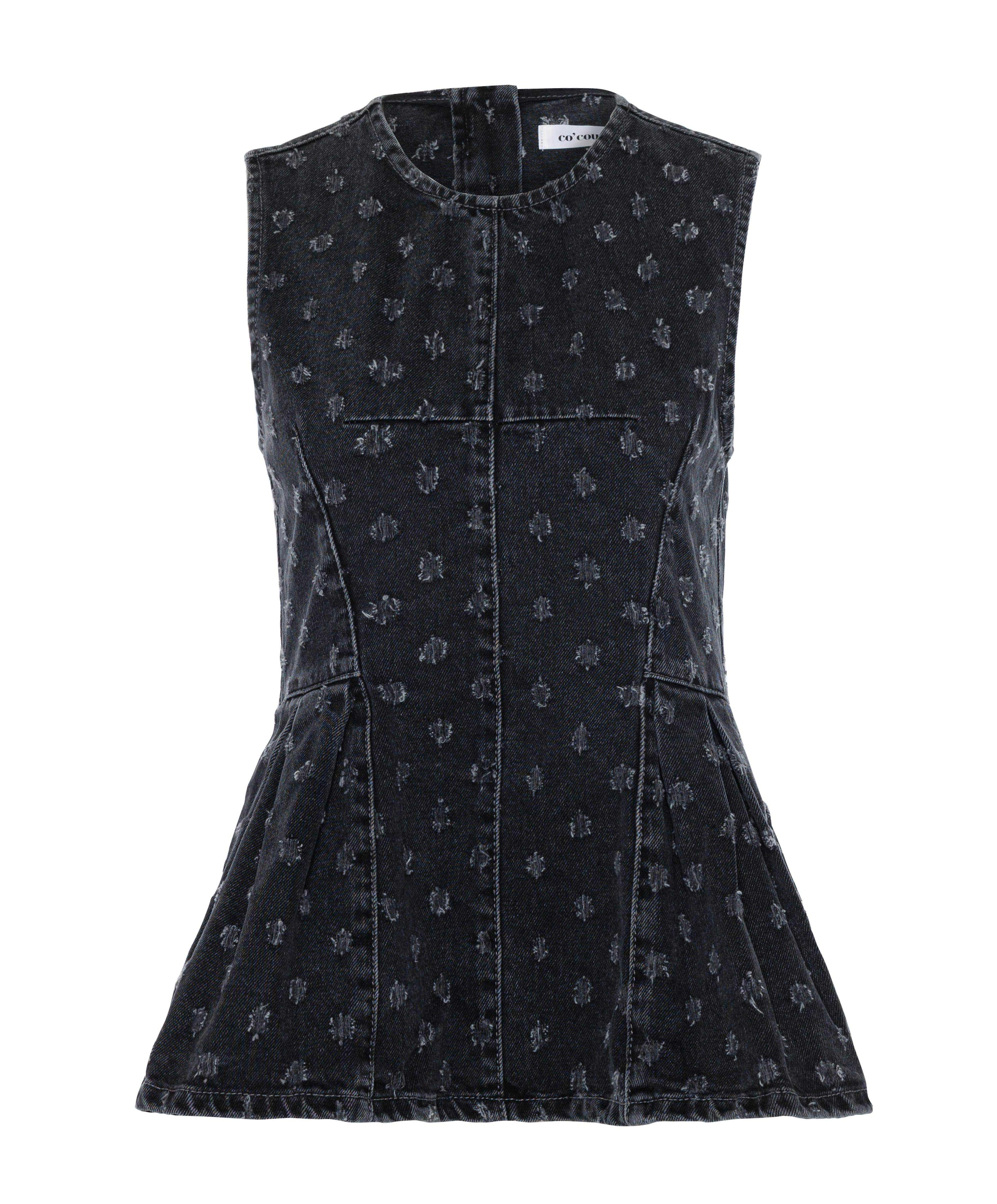 Dames top grijs