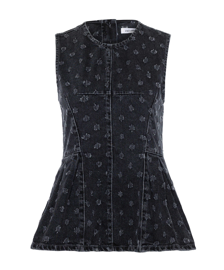 Dames top grijs