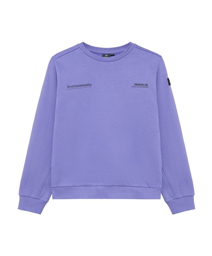 Jongens sweater paars