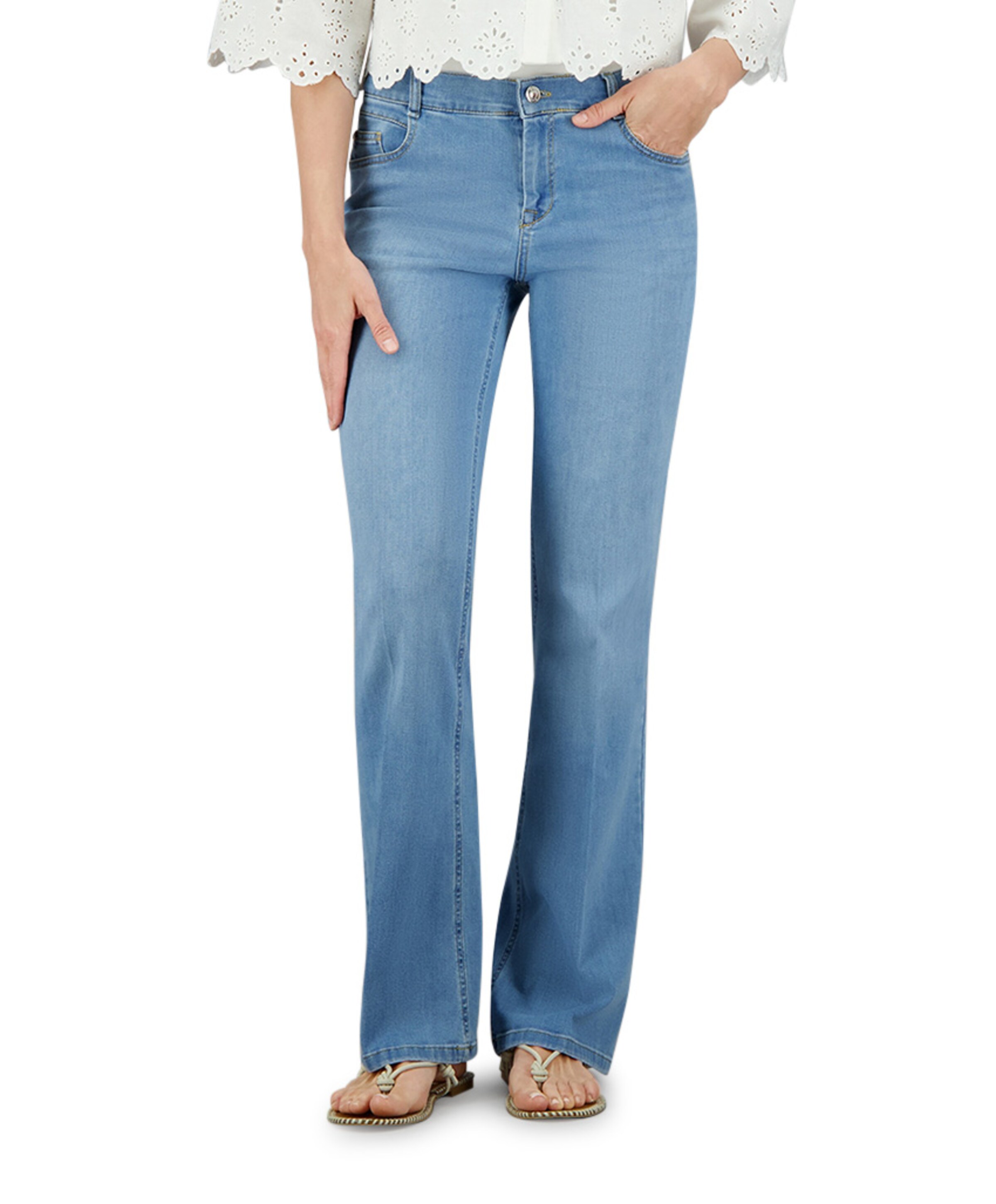 5-Pocket Slim jeans blauw