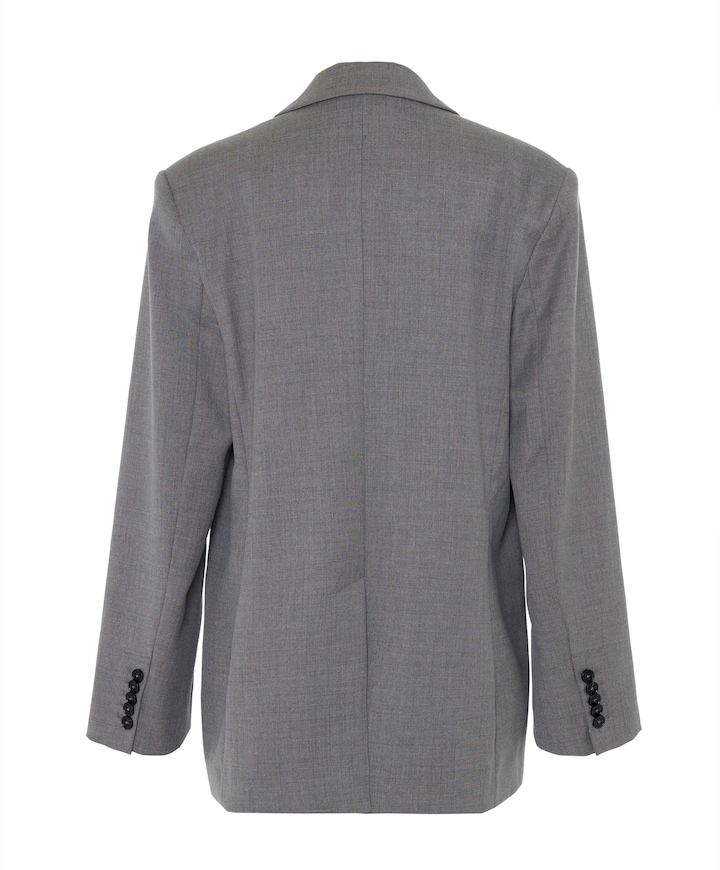 Dames blazer grijs
