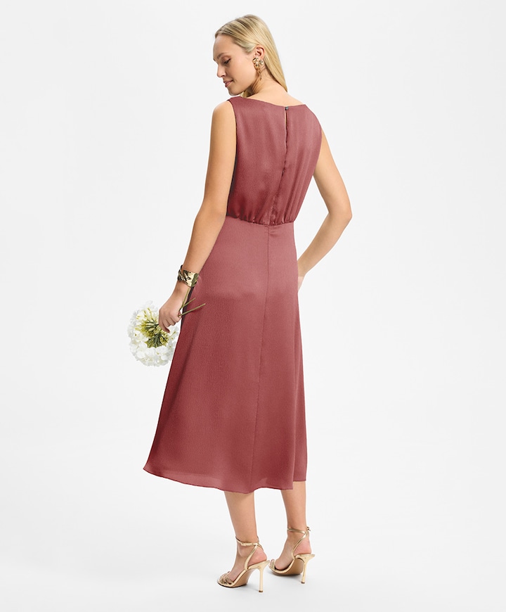 Dames jurk roze