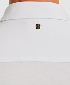 Heren overhemd lange mouw wit