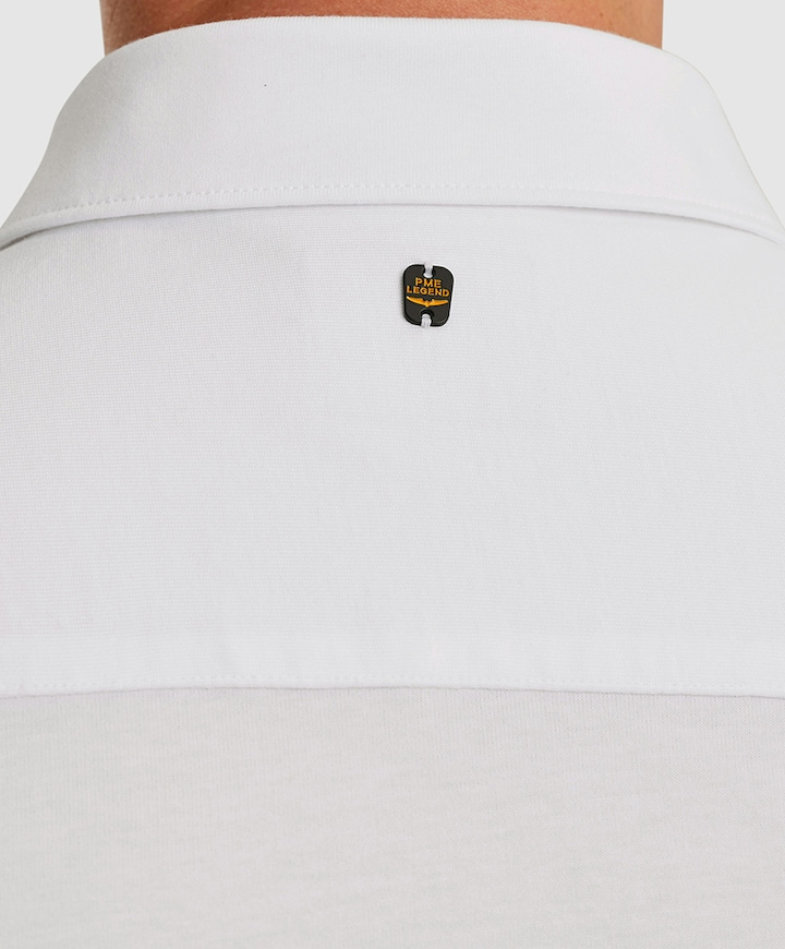 Heren overhemd lange mouw wit