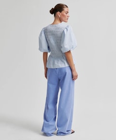 Dames blouse blauw
