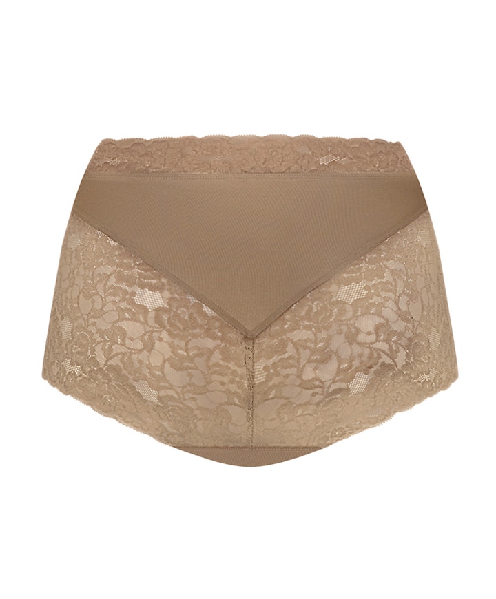 Dames slip beige
