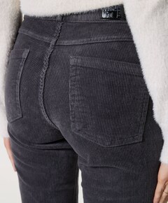 Jade - Vintage Corduroy - 633 - Kha dames broek grijs