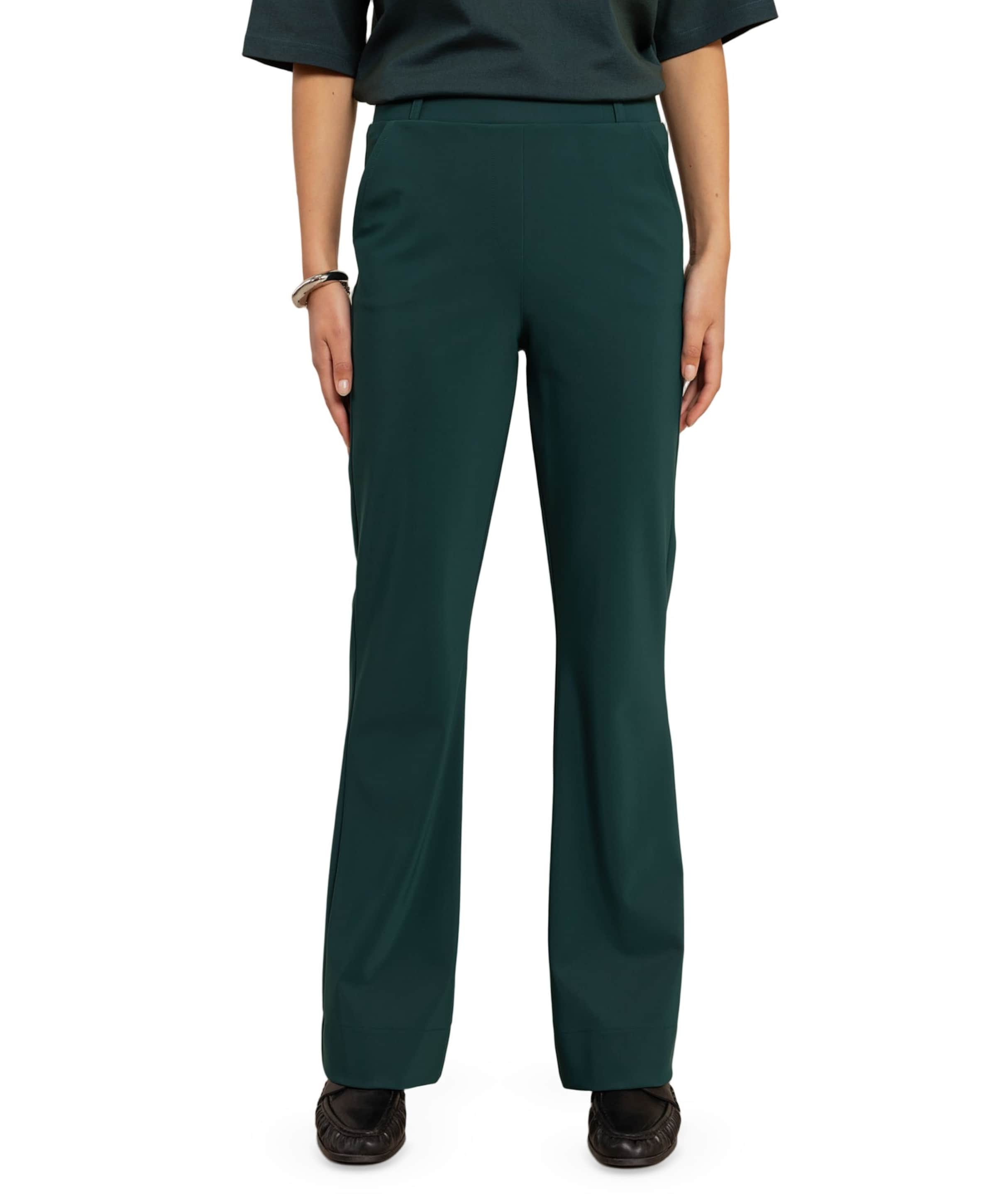 Flair bonded dames broek groen