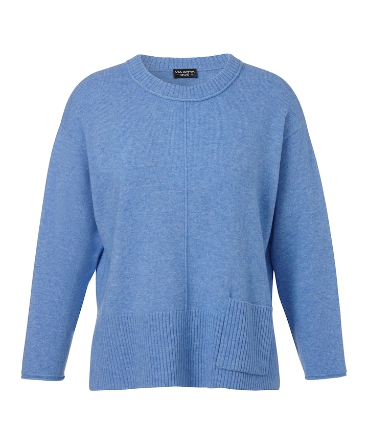Dames trui blauw