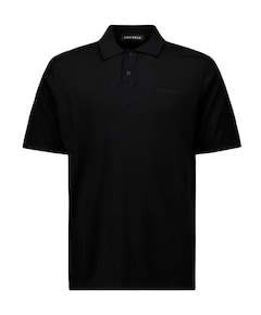 Heren polo zwart