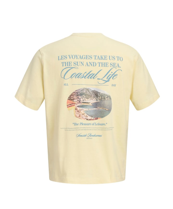 Jongens T-shirt geel