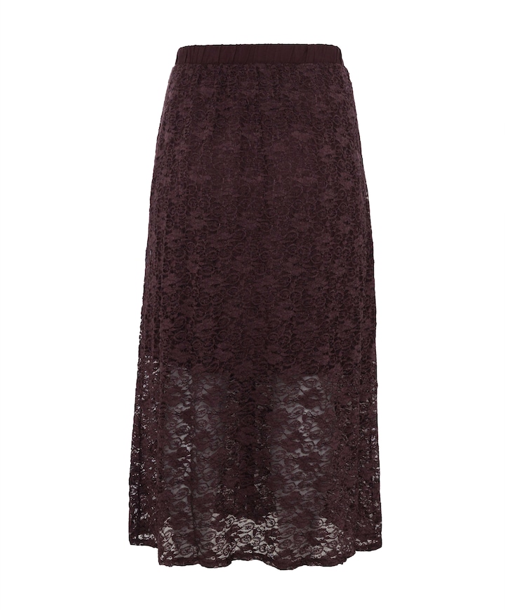 Dames rok bordeaux