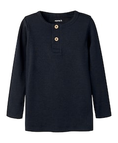 Jongens longsleeve blauw