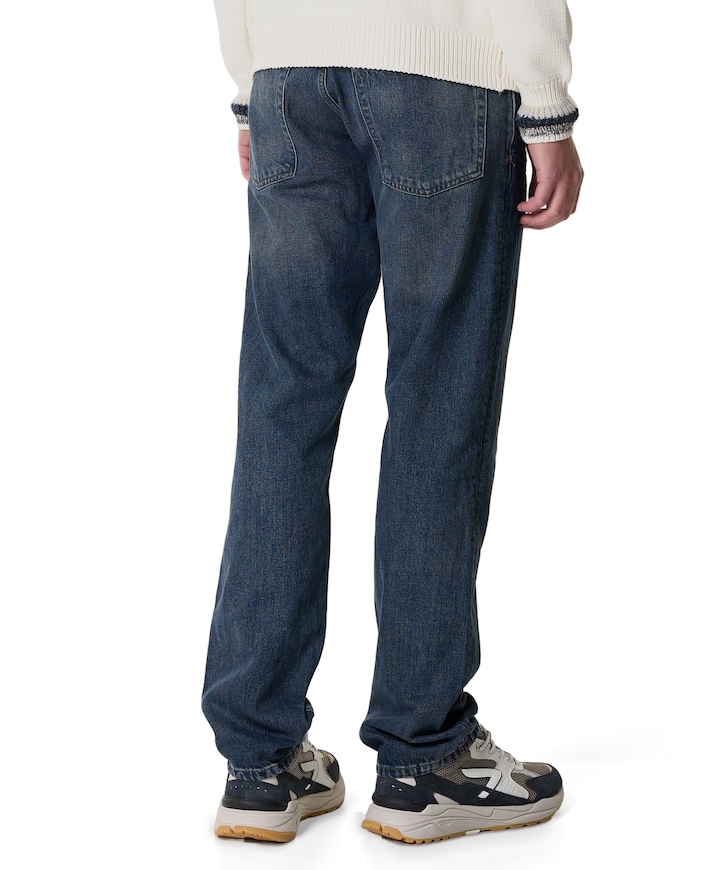 Regular leg heren jeans blauw