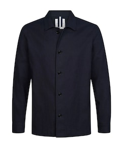 Heren overshirt blauw