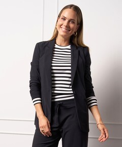 Dames blazer zwart