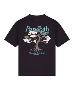 Heren T-shirt bruin