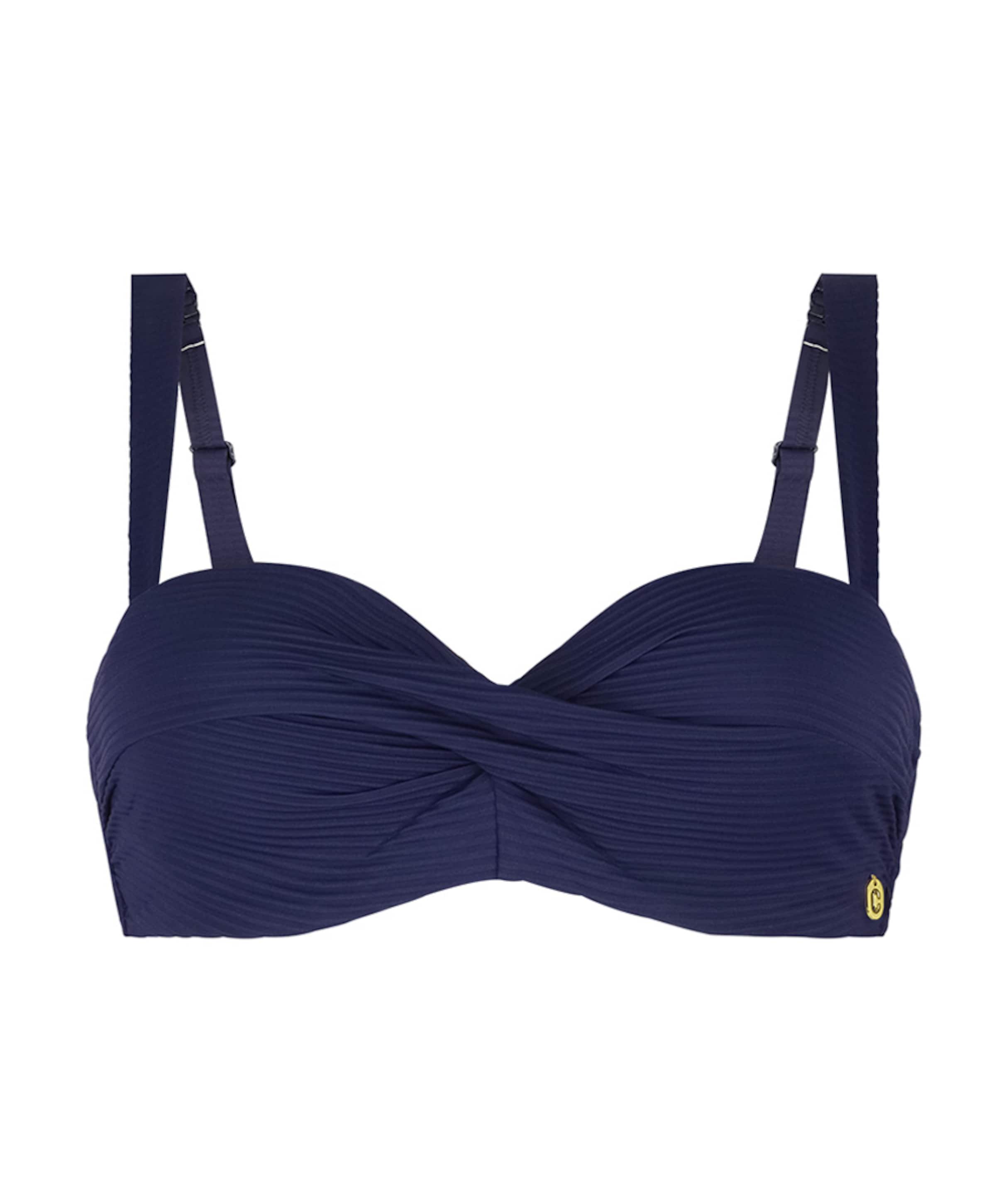 Dames bikinitop blauw