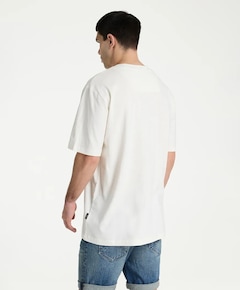 Heren T-shirt ecru