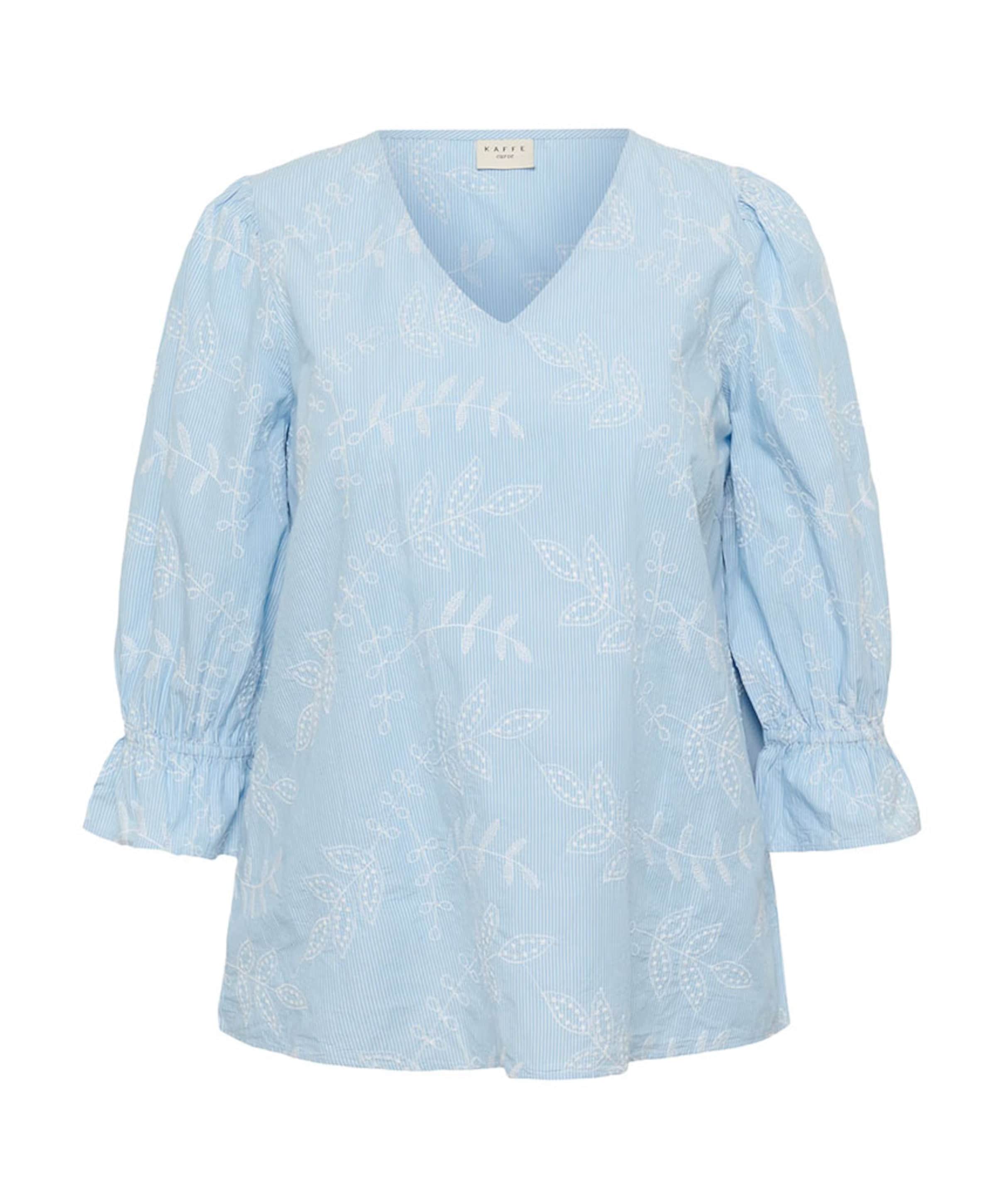 Dames blouse blauw