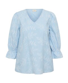 Dames blouse blauw