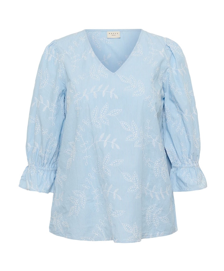 Dames blouse blauw