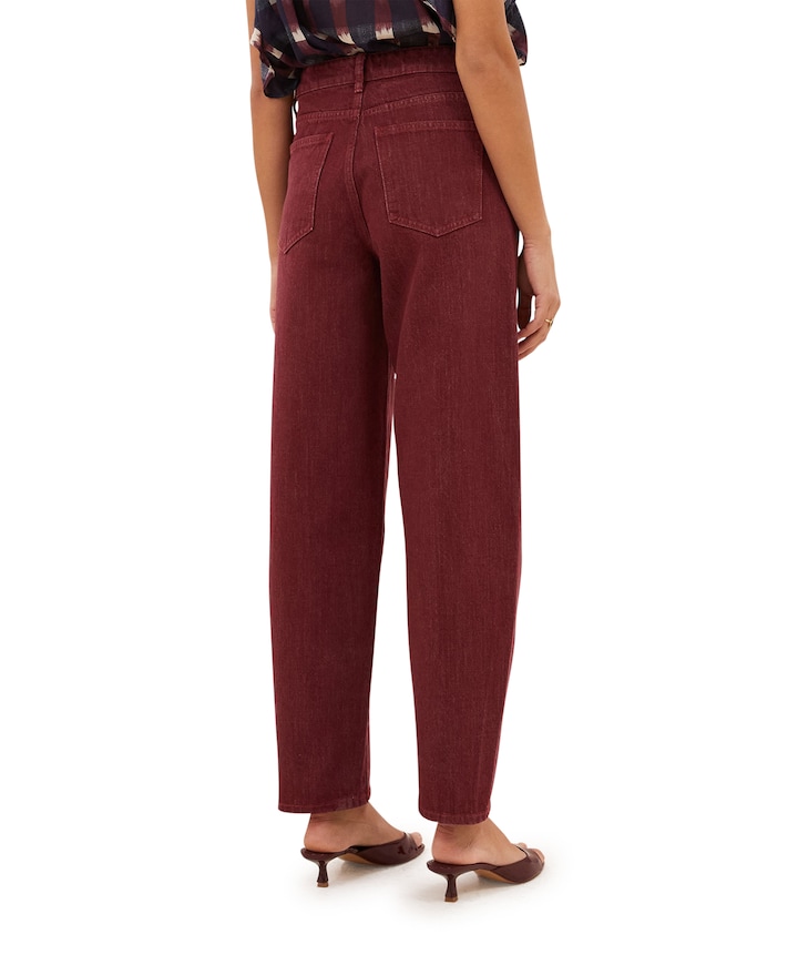 begum wine dames jeans bordeaux