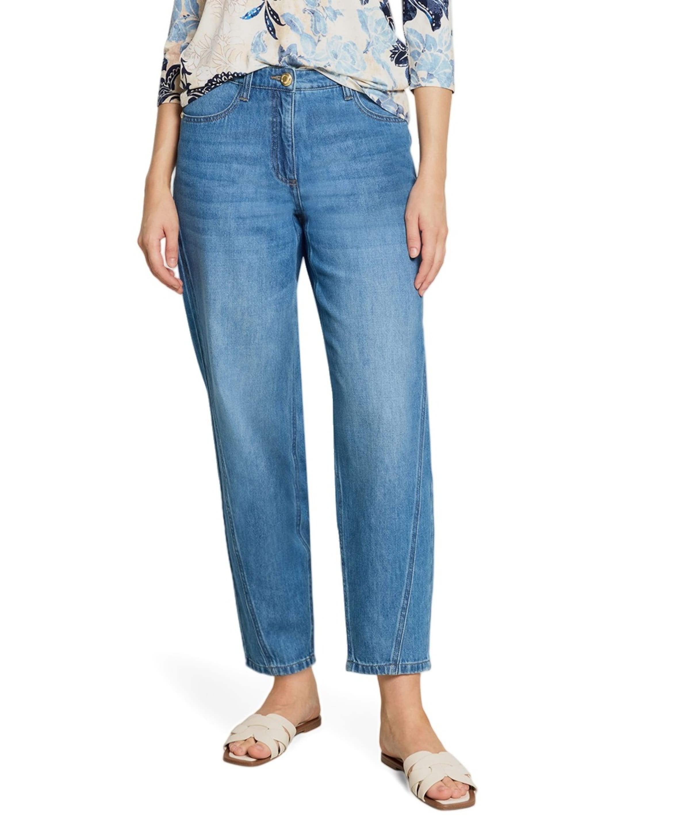 7/8 dames jeans blauw