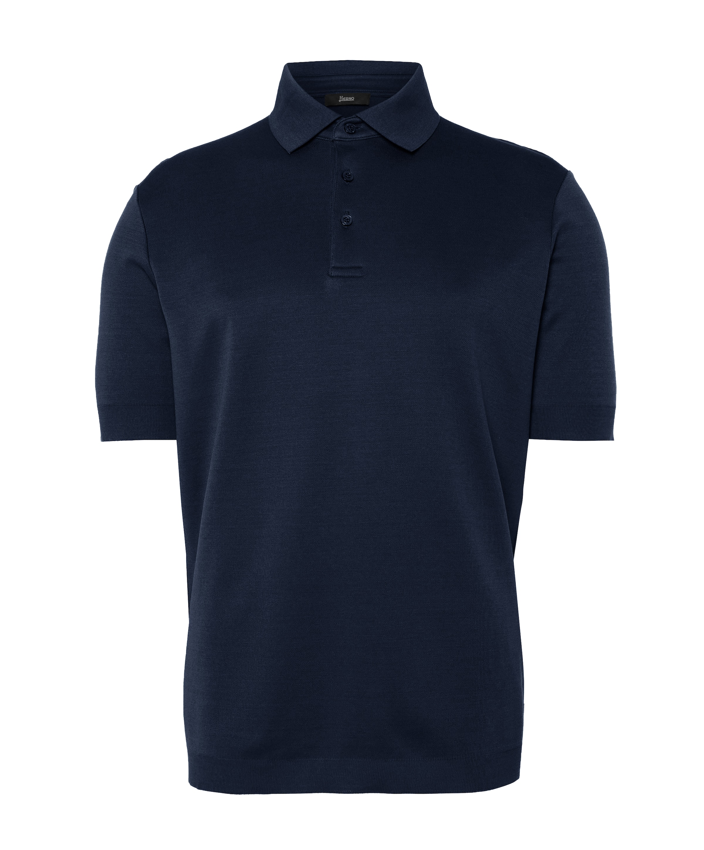 Heren polo blauw