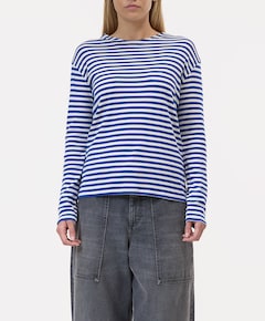 Dames longsleeve blauw