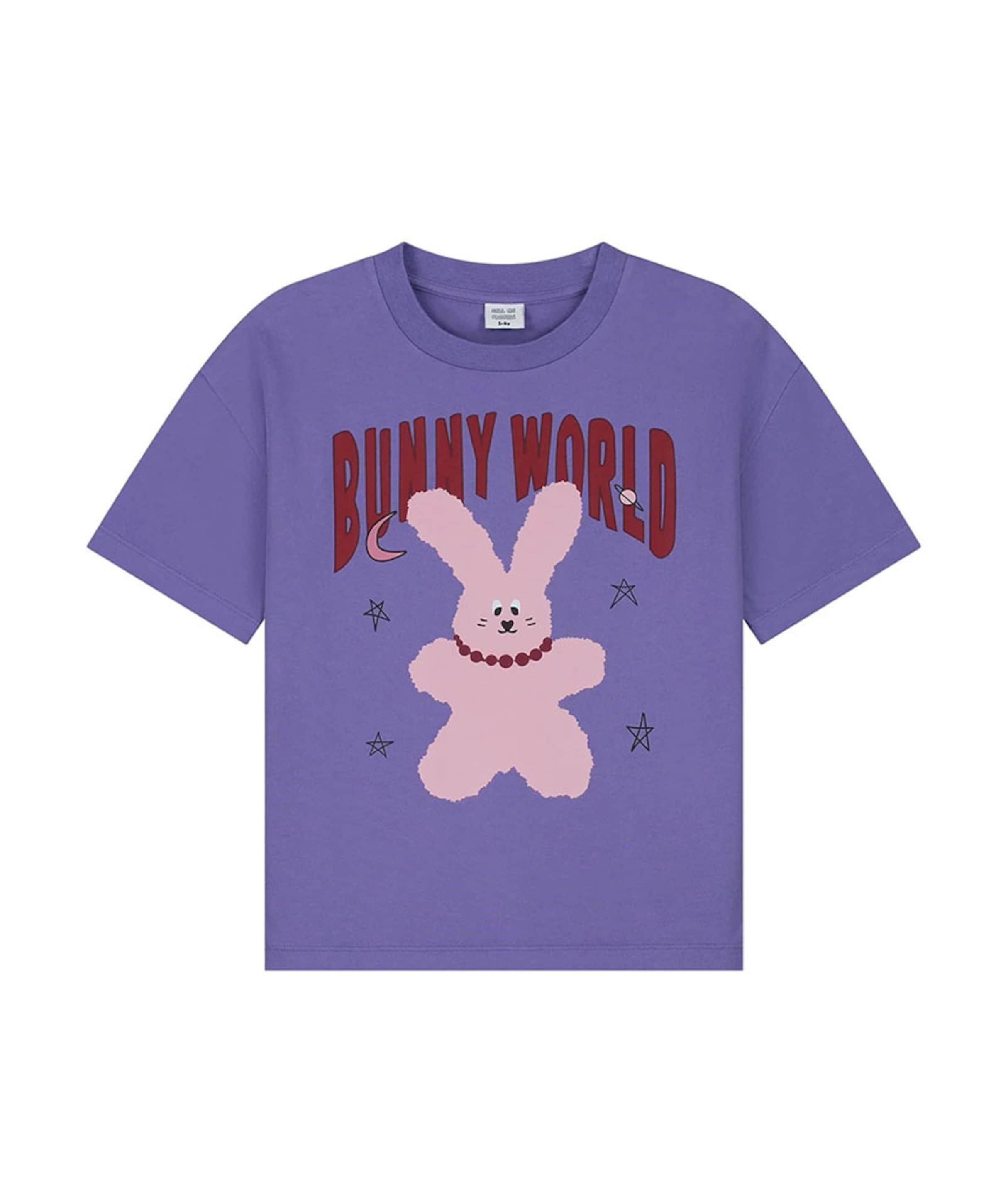 Meisjes t-shirt paars