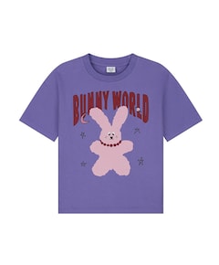 Meisjes t-shirt paars