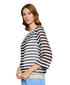 Dames longsleeve blauw