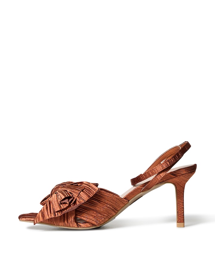 dames slingbacks oranje