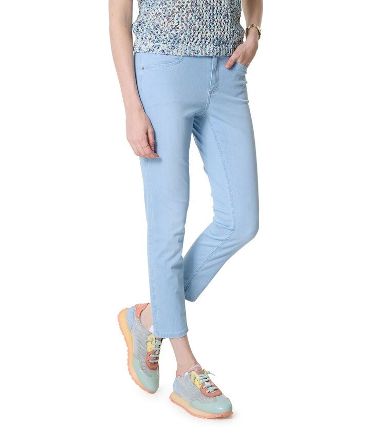 Ornella Sporty dames jeans blauw