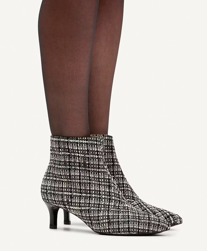 Women enkellaarzen zwart