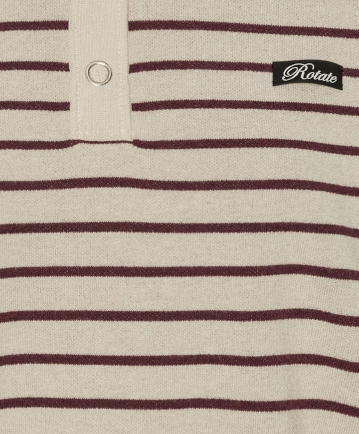 Dames polo beige
