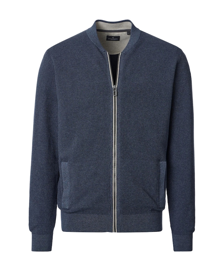 Heren vest blauw
