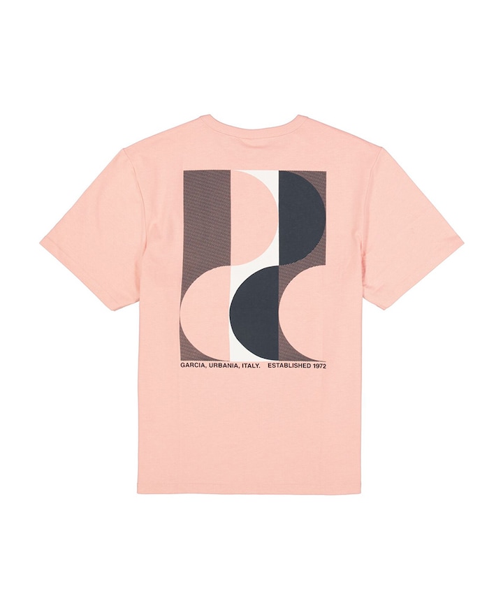 Heren T-shirt roze